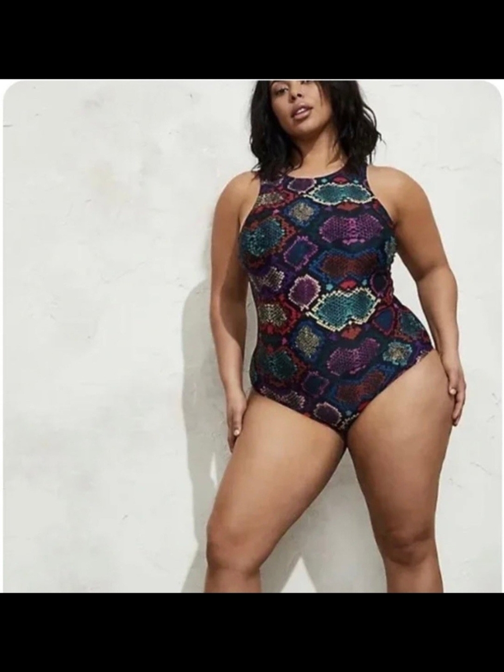 Torrid High Neck One-Piece Swimsuit , Size 2X